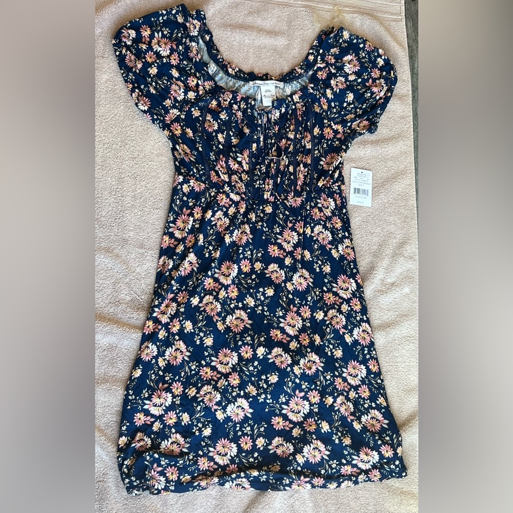 American Rag - Navy Blue Floral Dress